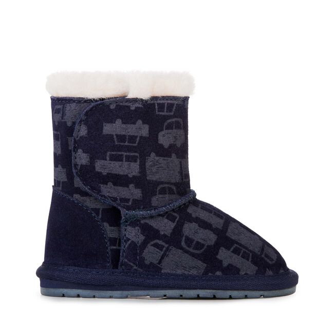 EMU Australia Babys Toddle Cars & Trucks Boot EMU Australia Babys Toddle Cars & Trucks Boot